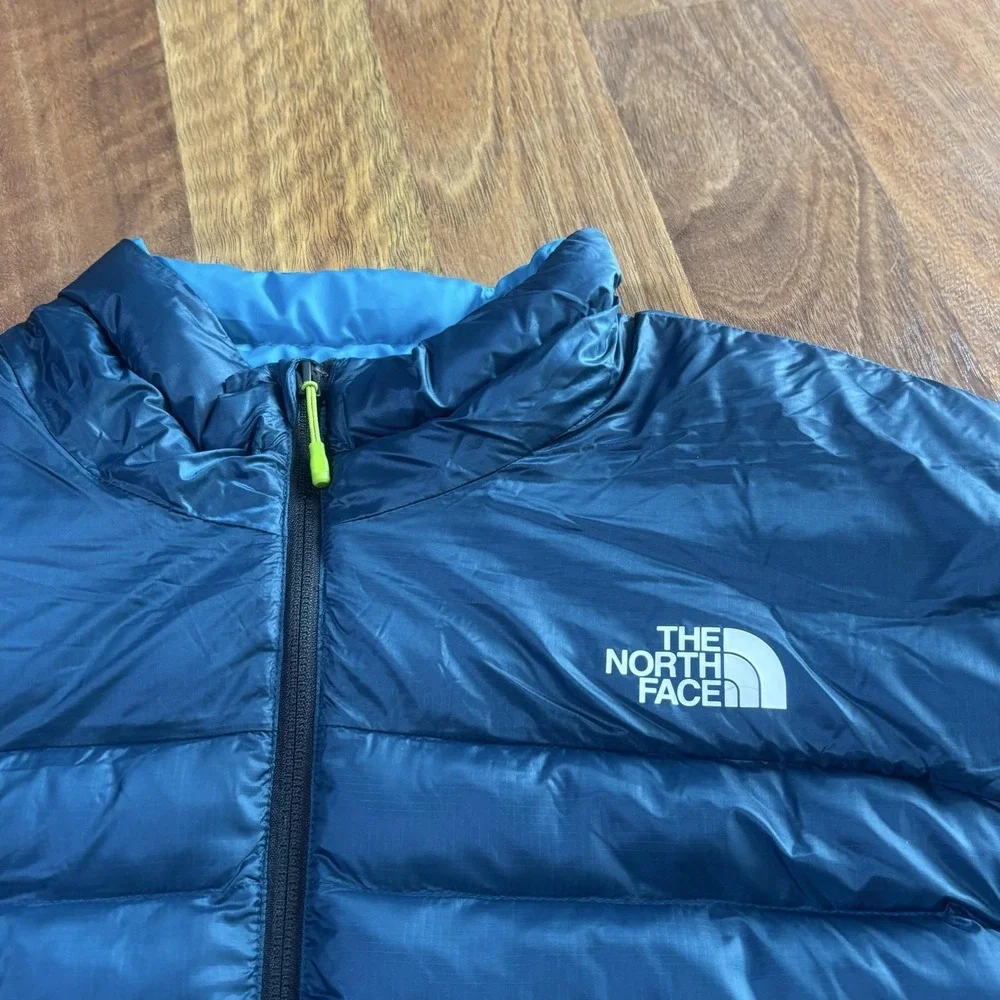 NWT The North Face Jacket Mens 2XL Blue Insulated Packable Pertex Quantum Hiking